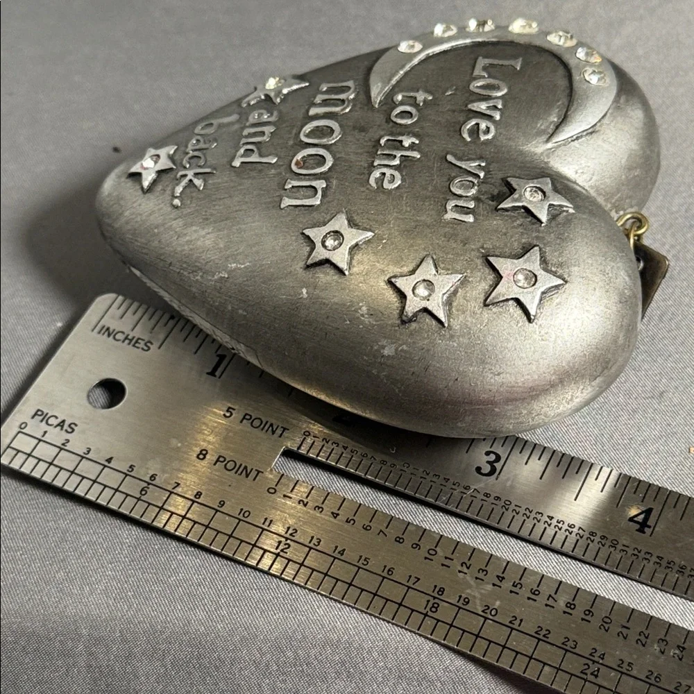 Silver Heart Decor‎ with Key